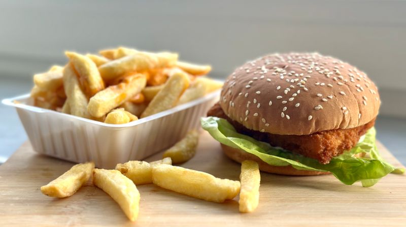 Hangry Joe's classic combo meal